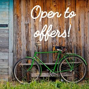 All REASONABLE offers are welcome!